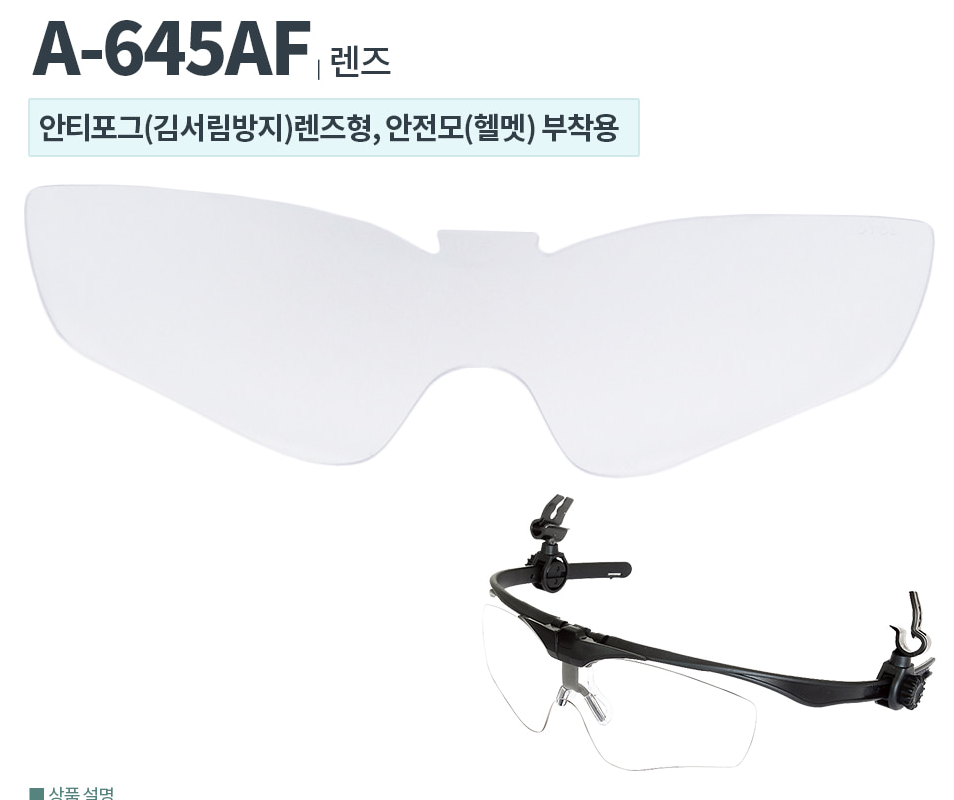A-645AF렌즈/OTOS/장착안경